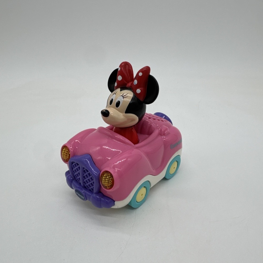 vtech Go! Go! Smart Wheels Minnie Mouse Car Lights and Sounds Work